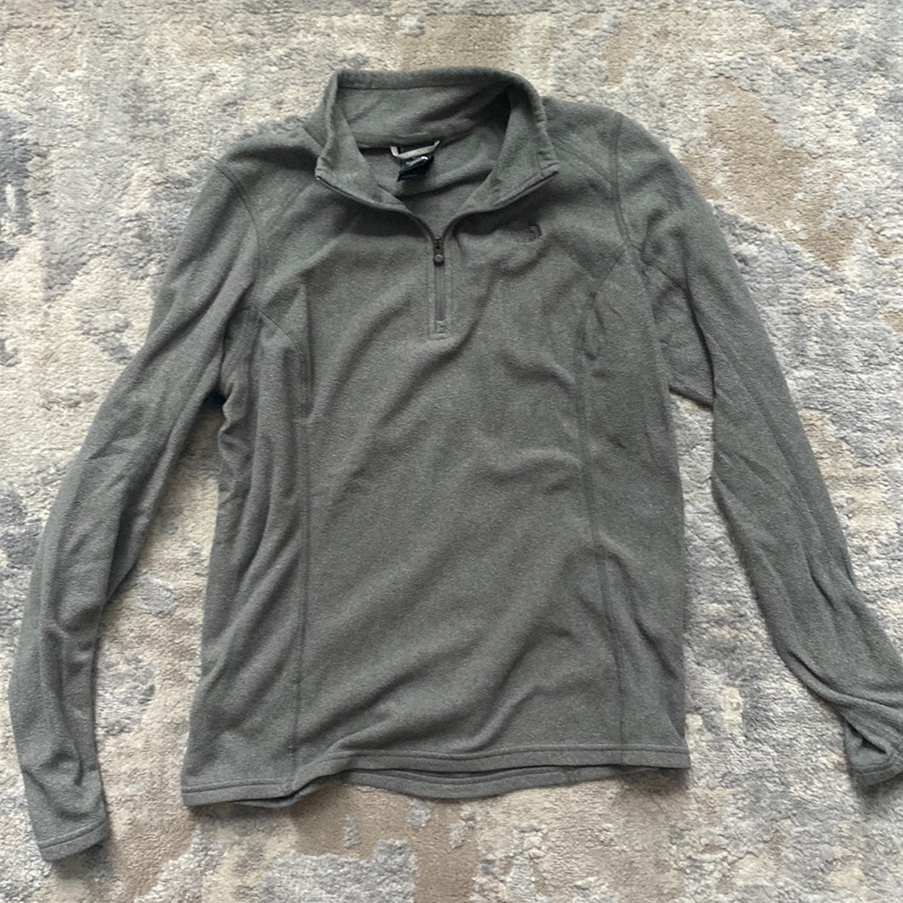 North face quarter zip fleece
